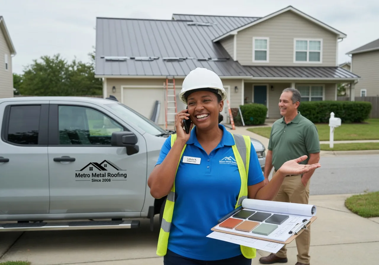 Storm Damage Metal Roof Repair in Franklinville, NY